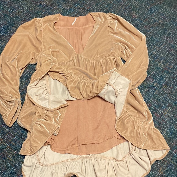 Free People Rust Mini Dress - Picture 10 of 11